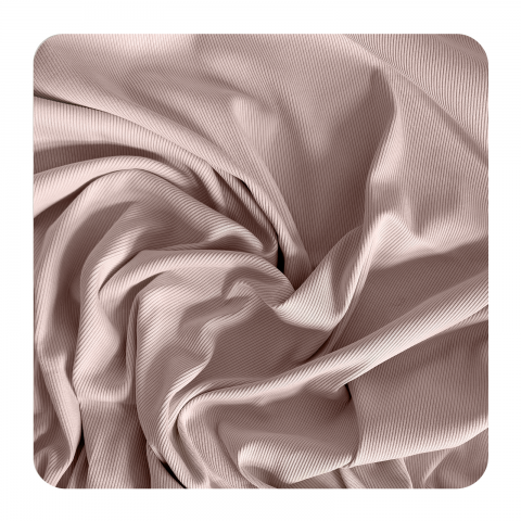 Rib Jersey Sephia Rose