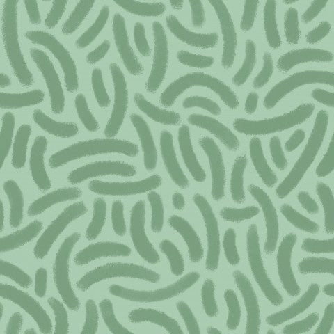  Panama una carta da parati verde con linee ondulate