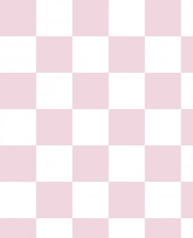 Jersey checkerboard pink 30x30