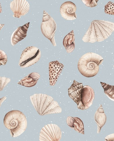  Scopri la nostra tela di cotone SHELLS 1 BLU: il tessuto perfetto per il tuo prossimo progetto! Tessuti di cotone convenienti in un blu scintillante per cucire, ideali per