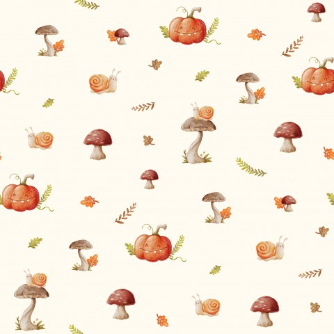 Jersey Snails Mushrooms Cream