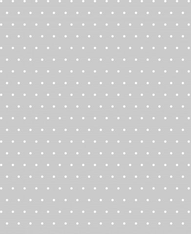 Musselin Small Dots Grey