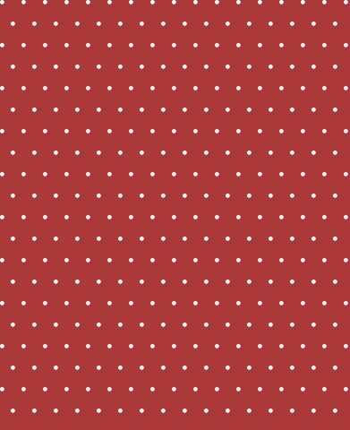 Musselin Small Dots Red