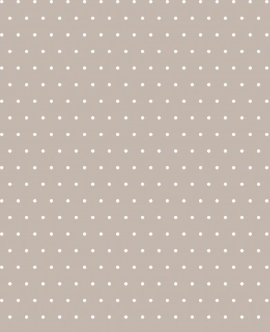 Musselin Small Dots Taupe