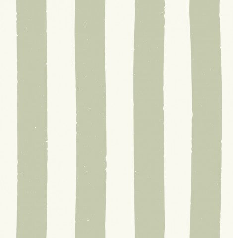 Jersey Small Stripe in Spring Green