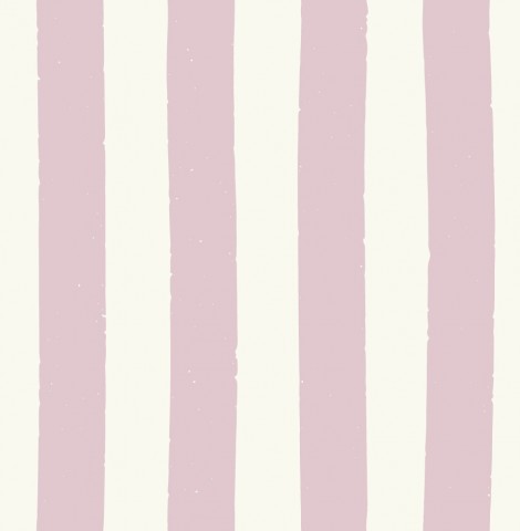 Jersey Small Stripe in Spring Lilac