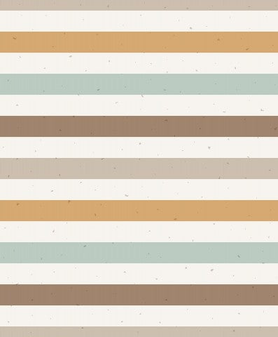 Jersey stripes mint and beige