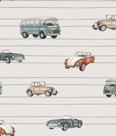 Jersey stripes of retro cars