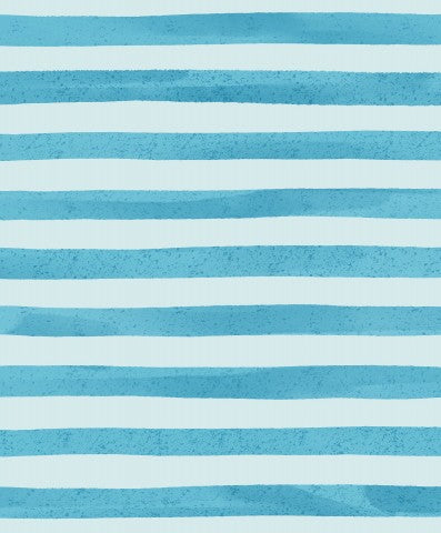 Waterproof fabric Stripes Blue