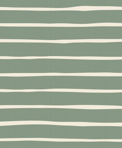 Musselin Stripes Sage