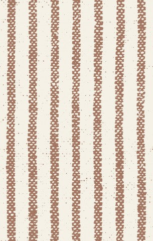 Jersey Textured Stripe Mocha Mousse Light