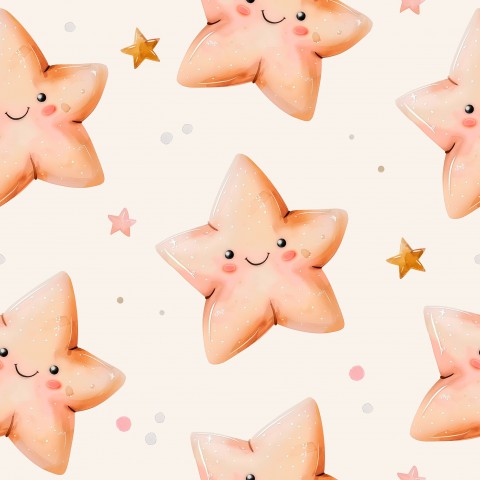 Muslin Sweet dreaming little stars