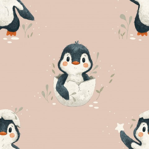 Musselin Süßer Pinguin - erröten