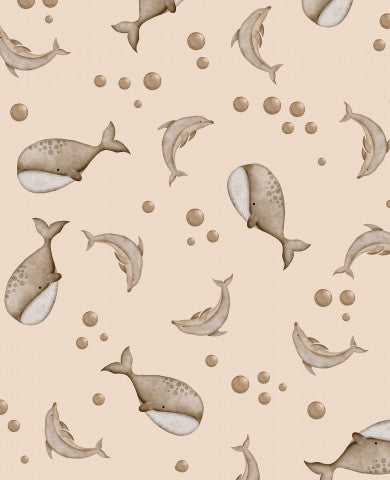 Musselin Walen und Blasen