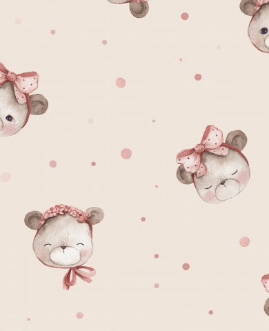 Jersey Teddy-Girl beige