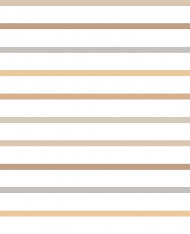 Jersey Thin Stripes Gray Brown
