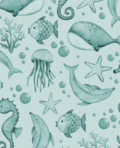 Muslin marine animals and fish