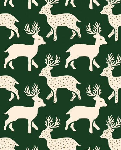 Muslin Christmas Deer Alimals Winter