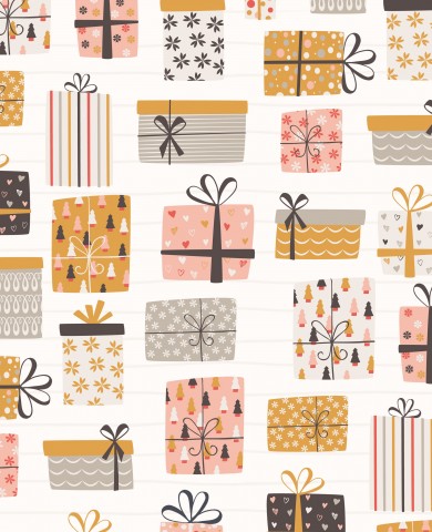 Jersey Christmas gifts with lines
