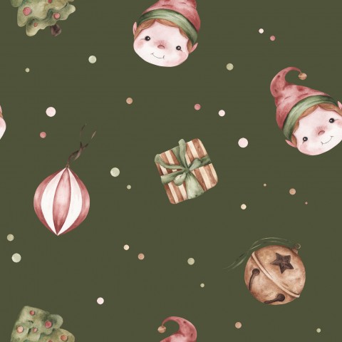 Jersey Christmas Mood II small green