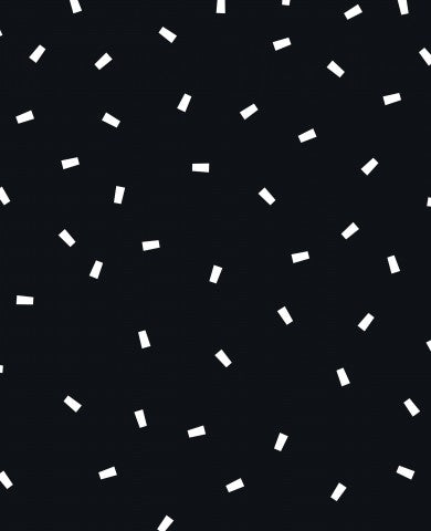 Jersey White Confetti