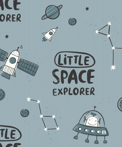 Muslin pattern of a little space explorer