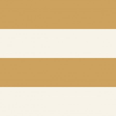 Jersey wide horizontal stripes mustard cream