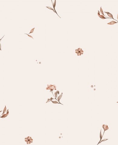 Jersey Meadow Flowers II beige
