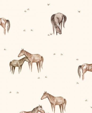 Jersey Wild Mustangs Cream