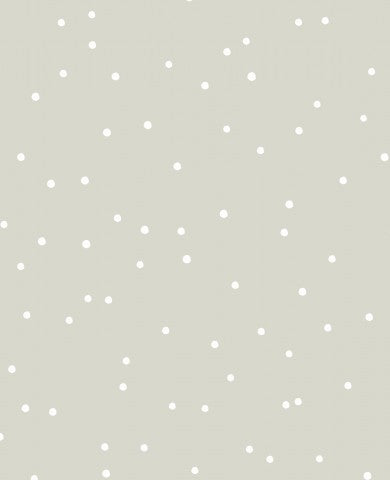 Wasserdichter Stoff wildflower collection dots silvergreen