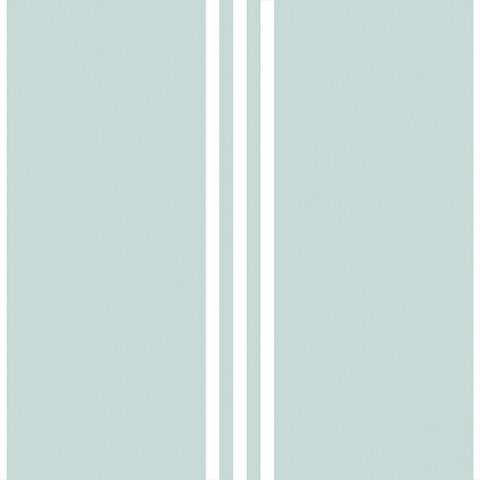 Wasserdichter Stoff wildflower collection stripes mint