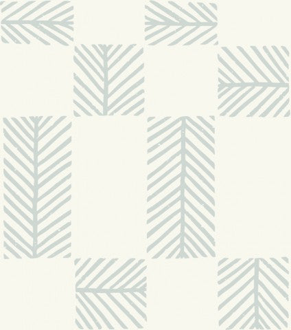 Wasserdichter Stoff Woodland Checker Blau