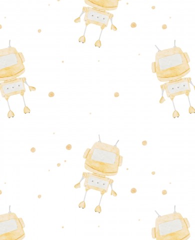 Jersey Yellow robot white