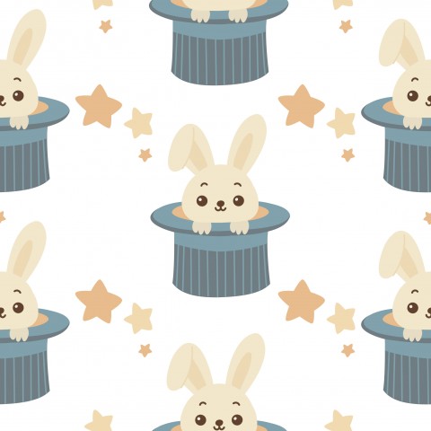 Muslin Magical Circus Bunny