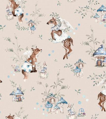 Jersey Magic Forest beige small
